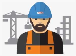 Ram Construction Worker - Construction Worker Icon Png