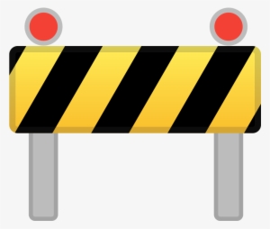 Construction Icon - Barrier Emoji