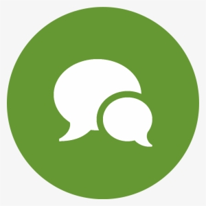 Chat Support Services - Email Icon Png Round
