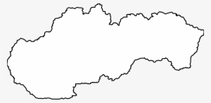 This Free Icons Png Design Of Outline Of Slovakia With
