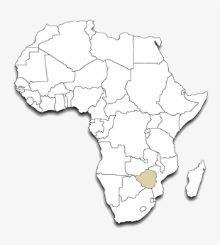 africa outline map zimbabwe - png transparent african map