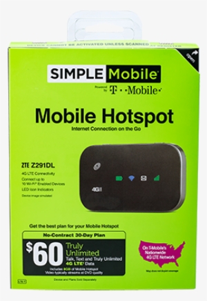 Simple Mobile Hotspot Sim $60 Hotspot Unlimited Web - Simple Mobile Prepaid Airtime Card
