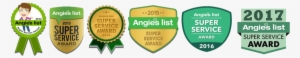 Awarded The Angie's List Super Service Award Again - Angies List 2016 Super Service Award