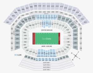 Click Section To See The View - Soccer-specific Stadium