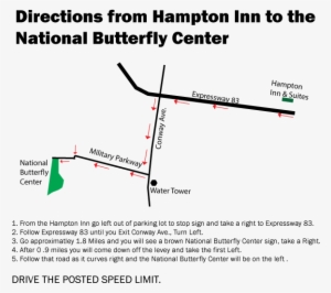 Map To Nbc From Hampton - Cms Magazine