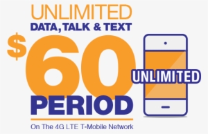 No Contract Cell Phone Plans & Family Mobile Plans - Metro Pcs $60 Unlimited Plan