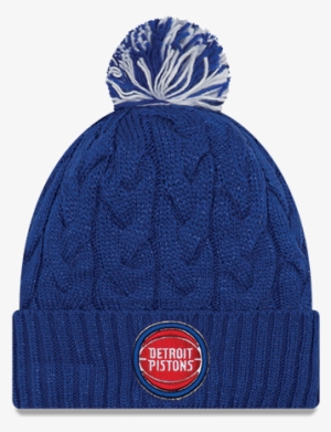 New Era Women's Detroit Pistons Cozy Knit Hat