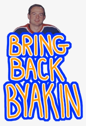 About » Ilya Byakin Edmonton Oilers Bring Back - Poster