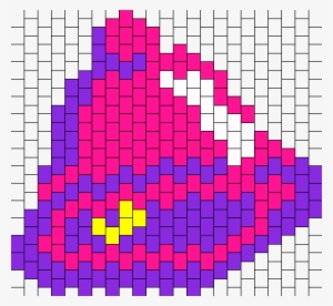 Sans On A Tricycle Kandi Pattern  Undertale pixel art, Pixel art grid, Minecraft  pixel art
