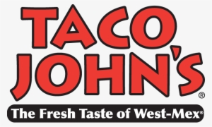 The Text Is Bold Like Taco Bell's - Taco John's Logo Png