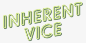 inherent vice logo - film