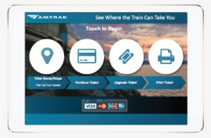 Amtrak Kiosk Redesign - Enterprise Software