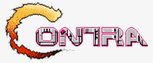 #25 Contra - Contra Nes Logo Png