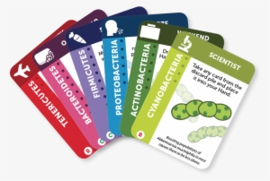 Gutsy Card Hand - Microbiology Card Game