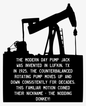 Pump Jack Fun Fact - แท่น ขุด เจาะ น้ำมัน