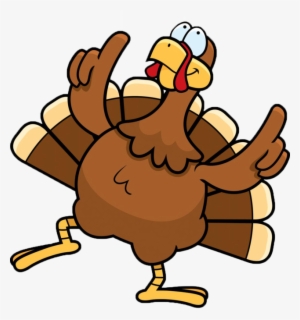 Turkey Trot Page - Dancing Turkey Clipart
