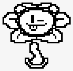 Flowey Undertale Png Png Library - Flowey Pixel Art