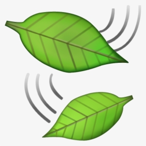 Leaf Falling Emoji Image In Png Island - Leaf Emoji Transparent