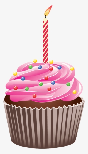 Birthday Cupcake Png - Birthday Cupcake Clip Art