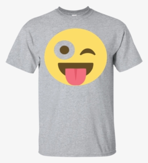 Cute Tongue Naughty Prank Face Emoji Funny Gift - Best The Office T Shirts