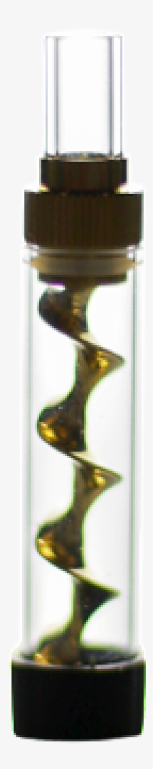 Gold Twisty Glass Blunt V12 Mini - Chillum