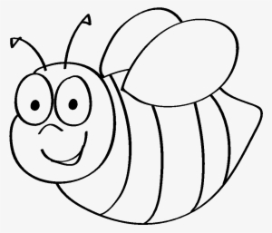 28 Collection Of Bee Drawing For Kids - Bumble Bee Template