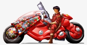 Akira Kaneda Motorcycle - Kaneda Akira Png