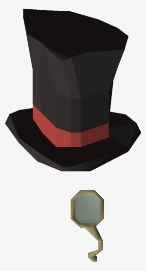 Top Hat & Monocle Detail - Osrs Top Hat And Monocle