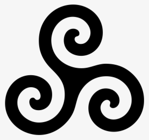 Triple Spiral - Triskelion Symbol