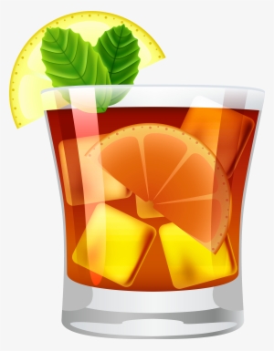 Cocktail Cuba Libre Png Clipart - Cocktail Drink Clipart Png