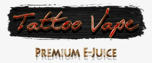 Cropped Tattoo Vape Logo 2018 2 - Calligraphy
