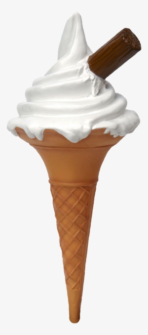 Ice Cream Sign Image - Ice Cream Cone Flake