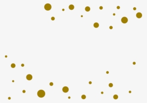 Small - Transparent Gold Dots Background