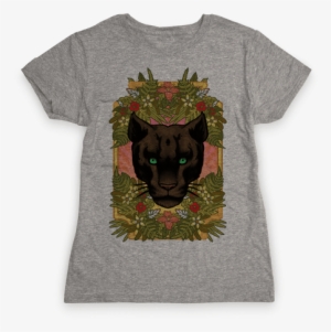 Lurking Panther Womens T-shirt - Pizza T Shirt