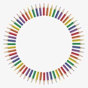 Sunlight Ray Logo Cloud Music - Pencils Circle Png