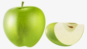Green Apple Transparent Png Clip Art Image - Green Apples Clip Art