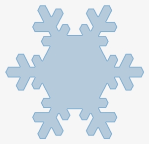 Graphic Blue Snowflake Shape Tripple - Pokemon Ice Type Logo