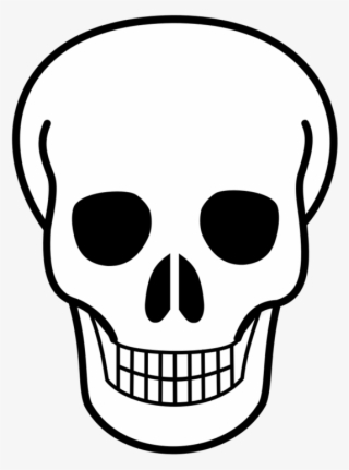 Printable Skulls With Flames - Skull Clipart Transparent Background
