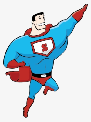 Superhero Vector - Cartoon Super Hero Png