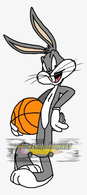 Basketball Clipart Bugs Bunny - Bugs Bunny Basketball Png