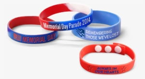 Custom Memorial Day Bands - Bracelet