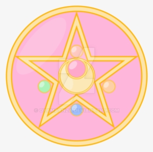Svg Black And White Crystal Star Locket By Oyamaanza - Sailor Moon Png Pink