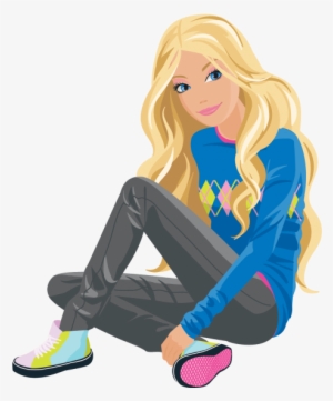 Free Png Barbie Png Images Transparent - Fashion Illustration 10 Girls