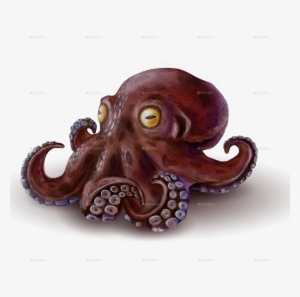 Octopus Octopus - Giant Octopus Transparent Background