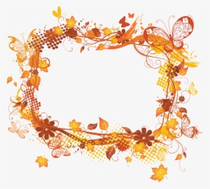 Flower Frame Vector Png 252 Transpapng
