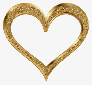 Gold Clipart Gold Heart