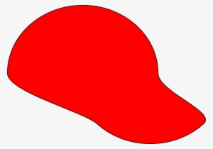 Clip Art At Clker Com Vector Online - Red Baseball Hat Png Clip Art