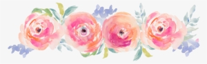 5 / 5 Flowers - Pink Watercolor Flower Mousepad