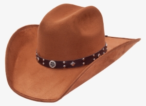stone hats brown felt cowboy hat - cowboy hat transparent background