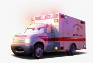 Rescue Squad Ambulance - Disney Pixar Cars Ambulance
